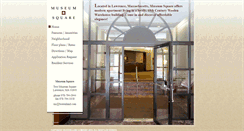 Desktop Screenshot of museumsquareapartments.com